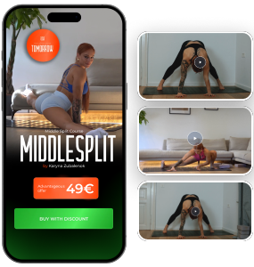 Middle split training program for beginners